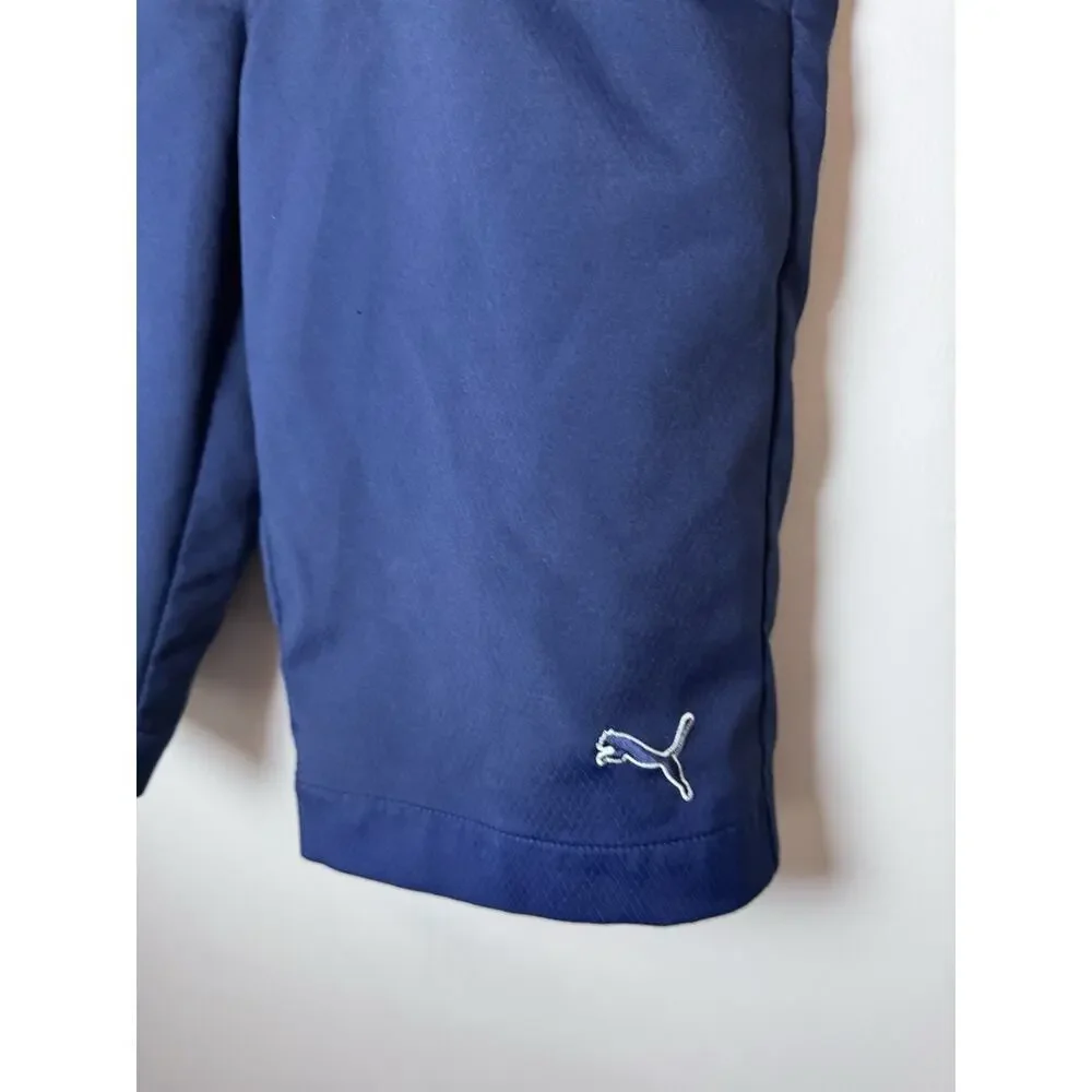 Puma Boys Golf Shorts Navy Blue Sz XS 5/6